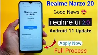 Realme UI 2.0 & Android 11 Update in Realme Narzo 20, Realme UI 2.0 Early Access Update For Narzo 20