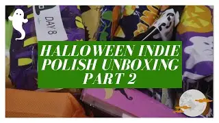Unboxing the Beautometry Halloween Countdown Box Part 2