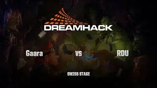 [RU] Gaara vs RDU | DreamHack Winter 2015 | Swiss Stage