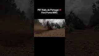 PET Rally de Portugal- Ford Puma WRC #pet #rallyportugal #rally #wrc #ford #gravel #gopro #rock