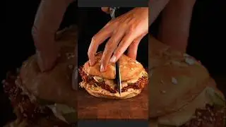 crispy corean burger #crispyburger #burgerrecipie #recipiechannel