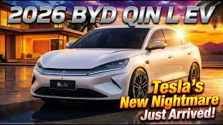 2026 BYD Qin L EV: 545km Range Beast Kills Tesla at Half the Price!