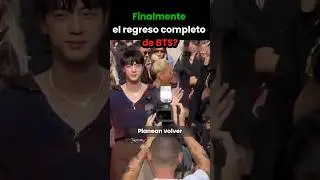 &iquest;Finalmente el regreso completo de BTS?