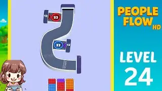 People Flow Level 24 Solution Walkthrough