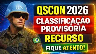 QSCON 2026: Classifica&ccedil;&atilde;o Provis&oacute;ria e Recurso | Entenda Tudo Agora