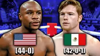 Floyd Mayweather Jr vs Canelo Álvarez 🇺🇸🇲🇽 | Legendary Boxing Highlights
