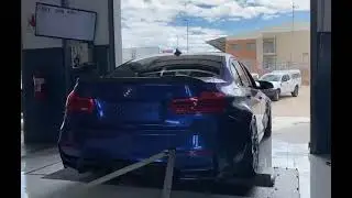 Bmw F80 M3 S55 Stock Dyno Run Equal Length Exhaust. Turn Up Your Volume!!!