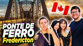 🇨🇦 Bill Thorpe a ponte de ferro de Fredericton🍁