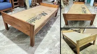 Latest single bed (diwan bed) 6' 4' design ko lbed) 6'+3'design ideas 2020,