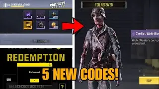 *НОВЫЕ* КОДЫ ДЛЯ CALL OF DUTY MOBILE 5 НА ДЕКАБРЬ 2025 ГОДА | НОВЫЙ КОД ДЛЯ COD MOBILE НА ДЕКАБРЬ...