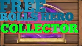 FREE ROLLING HERO COLLECTOR CASTLE CLASH