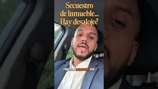 Secuestro de Inmueble&hellip; Hay Desalojo? 😖😖😖