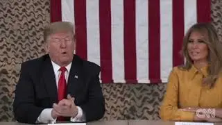 Trump Reveals Safety Concerns For Iraq Trip  (MHI/CNN)