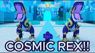 Finally got the Cosmic Rex!! - World Defenders - Roblox