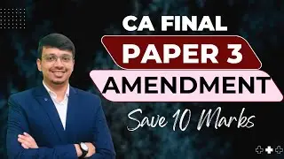 Don&rsquo;t Miss Audit Amendments for Jan&rsquo;26 | Important | CA Final Audit