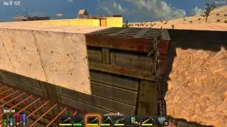 7 Days To Die - Upgrading Reinforced Concrete With Steel (Alpha 12.3)