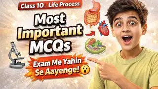 Life Processes MCQs | Class 10 Biology | Most Important Questions