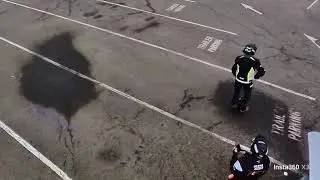 New Years day simulated drone overhead pov, euc training video 