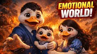 Duck save Family | Emotional story | Vedio for Baby 
