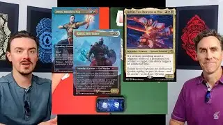 Kitchen Table MTG Commander Gameplay - Dad's Isshin vs Jeskai Gods Of War!!