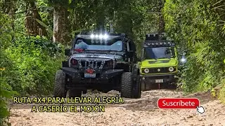 Caravana De La Alegría,Viajando a Caserío Honduritas En La Palma,Chalatenango.CLUB JEEP EL SALVADOR.