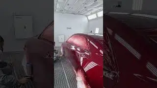 Transform Your Cadillac with Ruby Red! DIY Car Wrap Tips & Best Paint Hose Guide #shorts#paint #diy