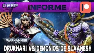 DRUKHARI vs DEMONIOS DE SLAANESH | Introducción Patreon