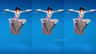 Fortnite Trinity's Kick Emote With Apprentice Evie Skin Thicc 🍑😍🥵😂