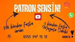 PATRON SENSİN! SERMAYESİZ KAZAN&Ccedil;!