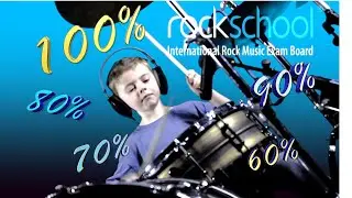 Mindsweeper - Rockschool Drums Grade 6 Backing Track 60% & 65%