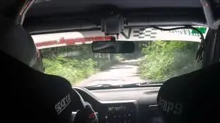 Rally surco tramo b2 Salceda onboard crash
