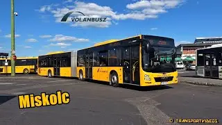 2023.05.11. - MAN Lion's City G-s buszok (SRD-343 - 360) a miskolci autóbusz-állomáson