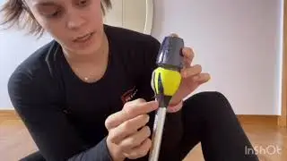 Como forrar mazas de gimnasia rítmica.