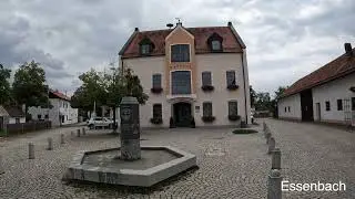 D: Essenbach. Niederbayern. Eindr&uuml;cke aus der Ortsmitte. August 2025