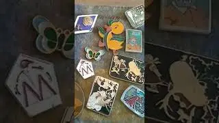 Collection of Soviet badges.Badges of the USSR#shorts #ussr