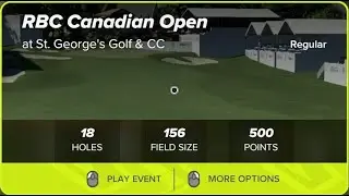 PGA Tour 2K23 - RBC Canadian Open. Opponent: Lydia Ko