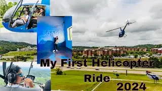 My First Helicopter Ride / 2024  / Georgia / Atlanta Trip / city of Pigeon Forge  / Beautiful City