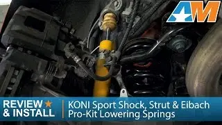 2015-2017 Mustang KONI Sport Shock, Strut & Eibach Pro-Kit Lowering Springs (GT) Review & Install