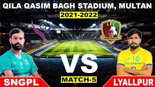 SNGPL FC VS LYALLPUR FC l Match-5 Multan l Pakistan Premier League l Sportseye