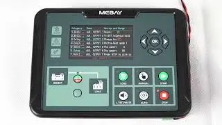 How to Realize Generator Preheating Function? MEBAY Generator Controller DC90D Can Help You.