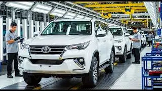 Inside the Toyota Fortuner Legender Factory | How Luxury 4x4 SUVs Are Built (Full Process)