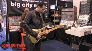 Blues Saraceno-Dirty Boy Pedals-NAMM 2013