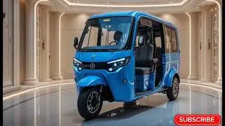 E-Rickshaw 🚐⚡Electric School Van? W Battery E-Rickshaw 