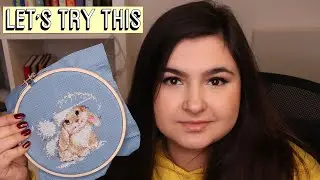 Впервые пробую вышивать крестиком [CC] || Вышивка крестом