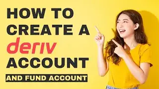 How To Create a Deriv account And make a deposit and Start Auto trading