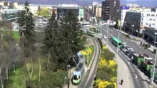 Straßenbahnschleife Hauptbahnhof - Graz - 2010-04-07