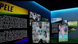 National Sports Museum Pele or Messi