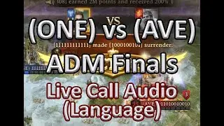 Iron Throne - ONE vs AVE ADM October Tournament Finals - ONE Team Live Audio - Language Warning!