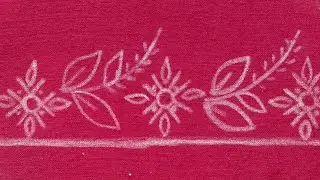 Beautiful Blouse Design With Aari Work |  Maggam Works 