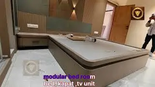 CJWOODCRAFT |Modular Bedroom|Bed Kapat Tv unit #woodenalmari #bedroomdesign #new #interiordesign 